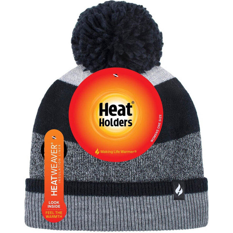 Dámská zimní čepice Heat Holders Alps black černá 109623738