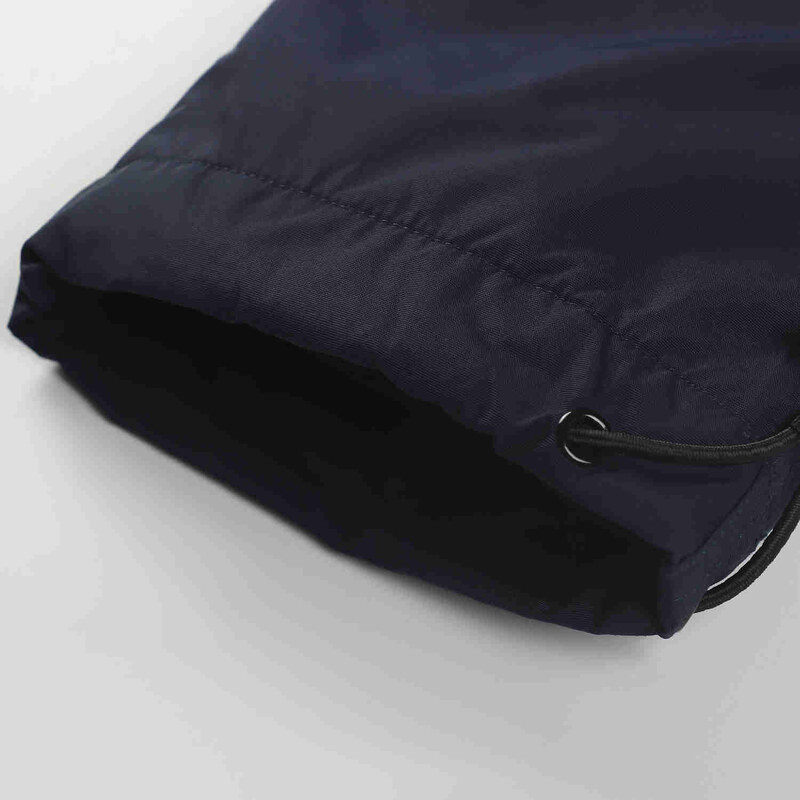 Chlapecké zateplené šusťákové kalhoty KUGO DK7098M - temně modré