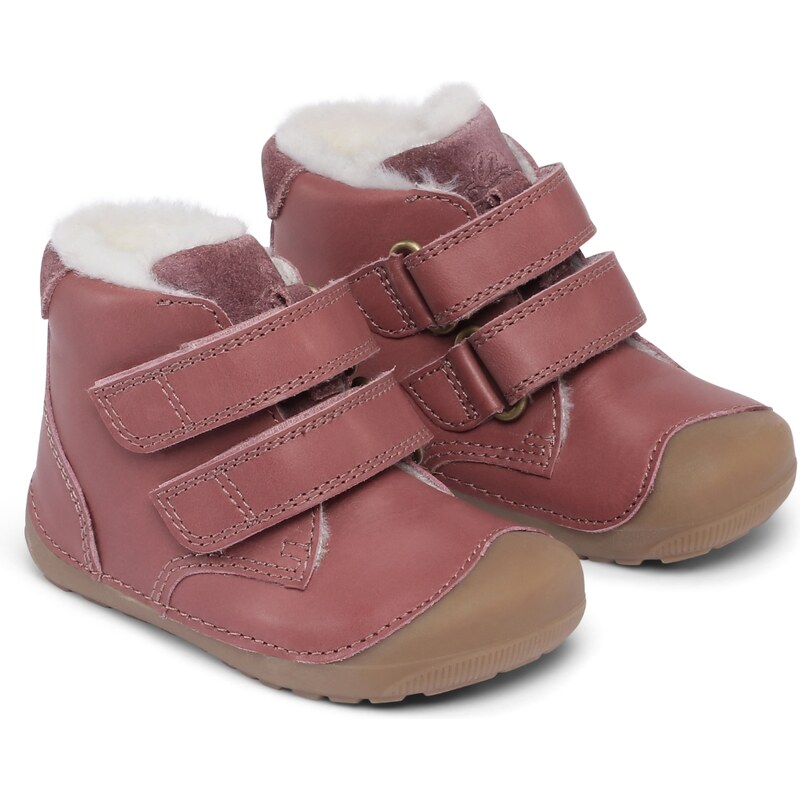 Bundgaard dětské kožené zimní boty PETIT Mid Winter BG303201DG