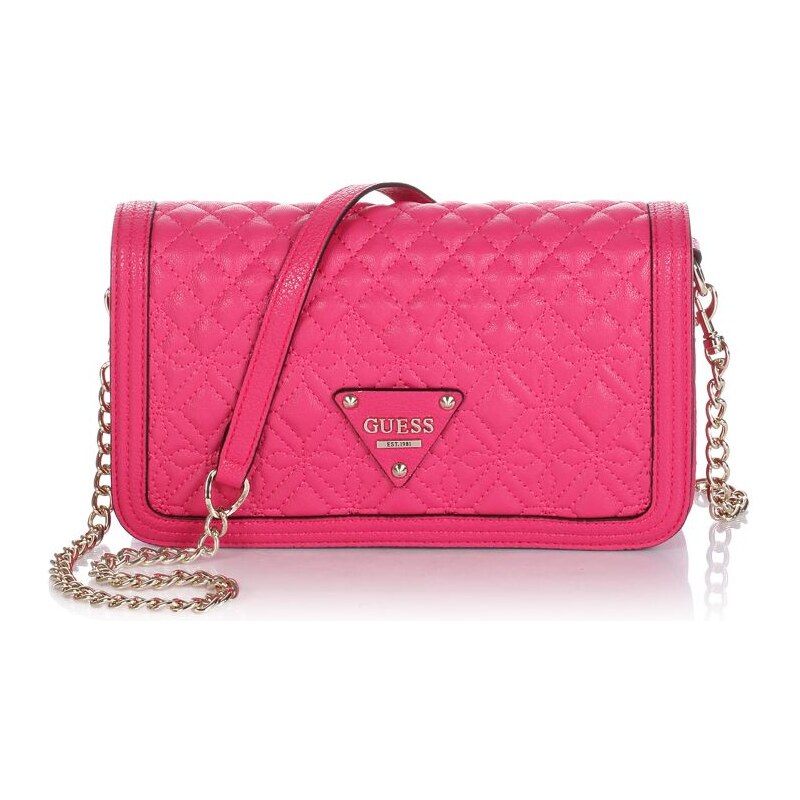 Guess Sunset Quilted CrossBody Flap Bag