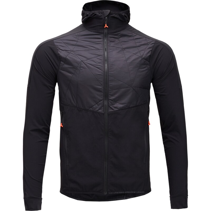 Bunda na běžky Silvini Core MJ1700 Velikost: M black/charcoal 64774571