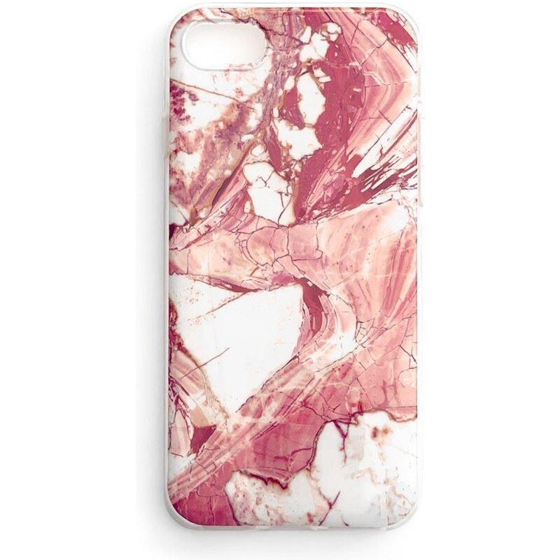 WOZINSKY Wozinsky Marble silikónové pouzdro pro Apple iPhone 13 růžová