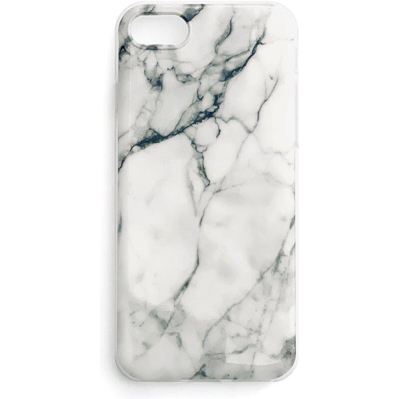 WOZINSKY Wozinsky Marble silikónové pouzdro pro Samsung Galaxy A12 bílá