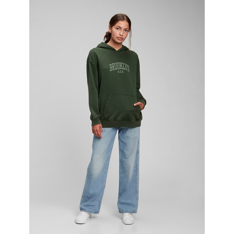 GAP Mikina teen Brooklyn oversized - Holky