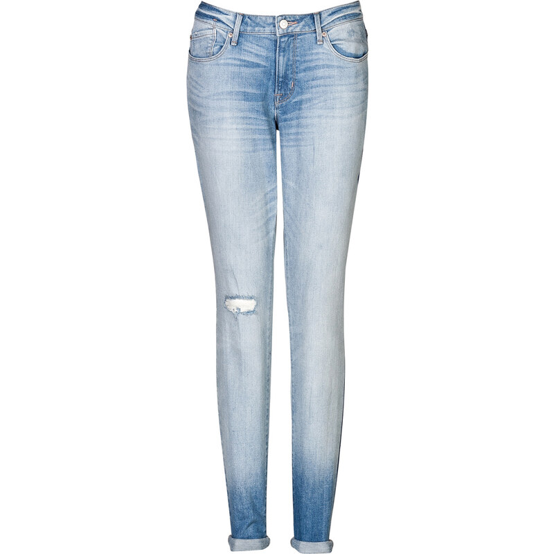 Marc by Marc Jacobs Contrast Trim Slouchy Skinny Jeans