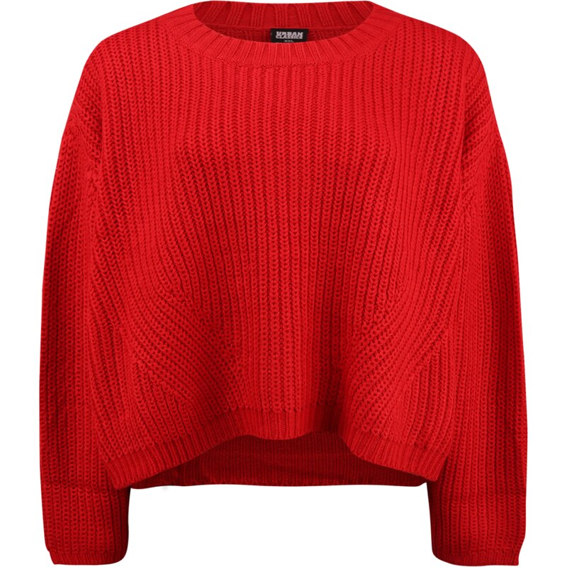 Urban Classics Svetr ohnivá červená