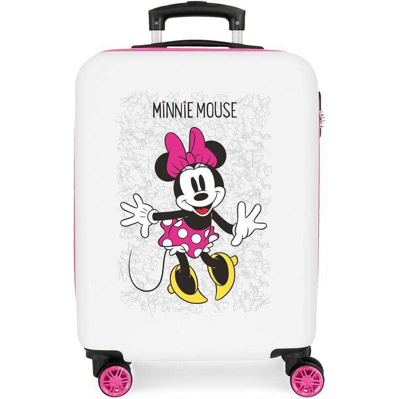 Mickey Stylový kufr na kolečkách Minnie Enjoy the Day