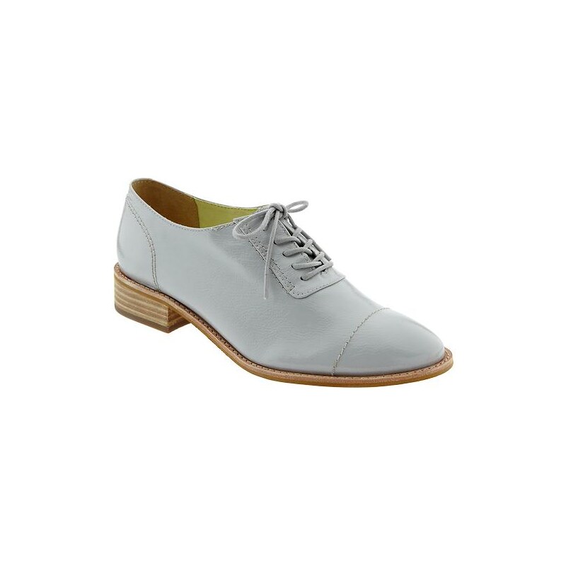 Gap Leather Oxfords - Gray crystal