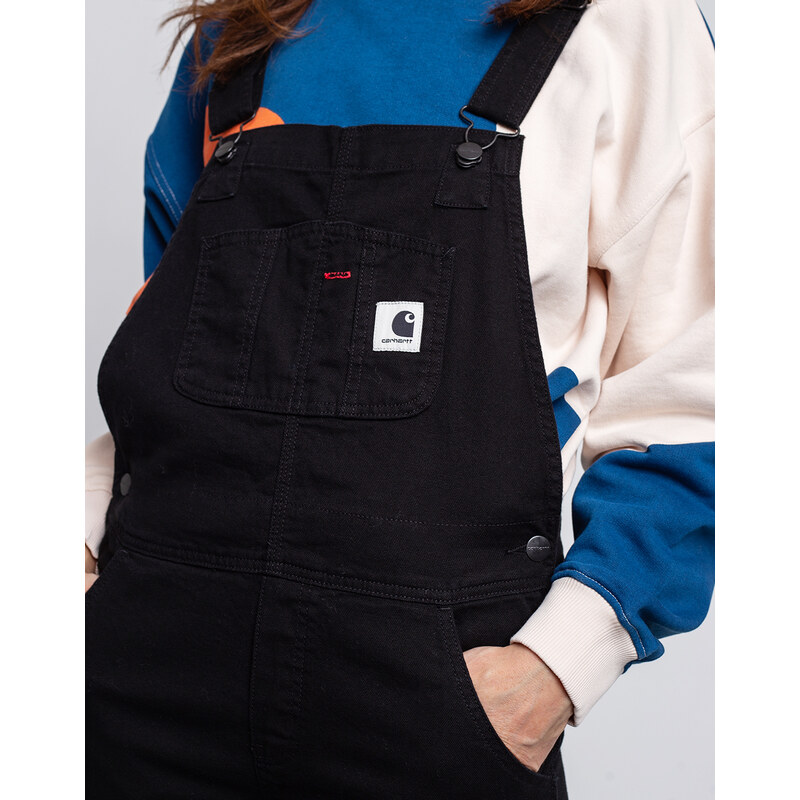 Carhartt WIP W' Bib Overall Black rinsed