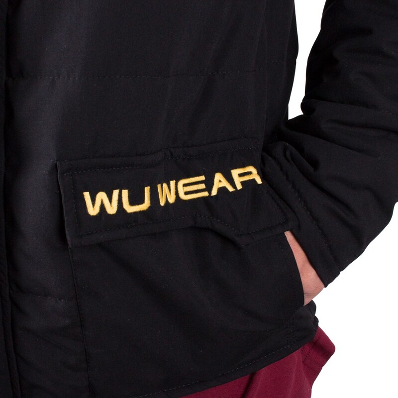 killabeez.cz Bunda Wu Wear Script Winter Jacket - černá