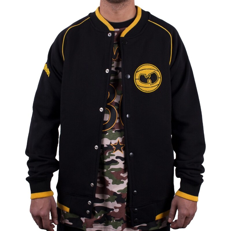 killabeez.cz Bunda Wu Wear Basketball Sweat Jacket - černá