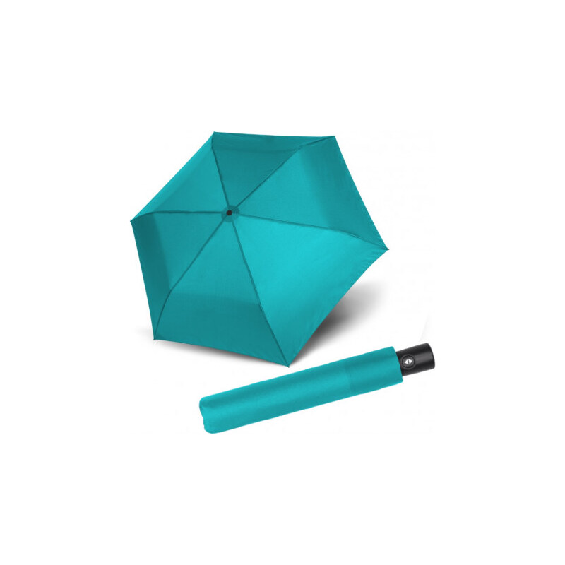 Doppler Zero*Magic uni aqua blau - plně automatický deštník