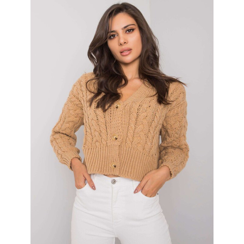 Sublevel D90031J90792A1-camel sweater