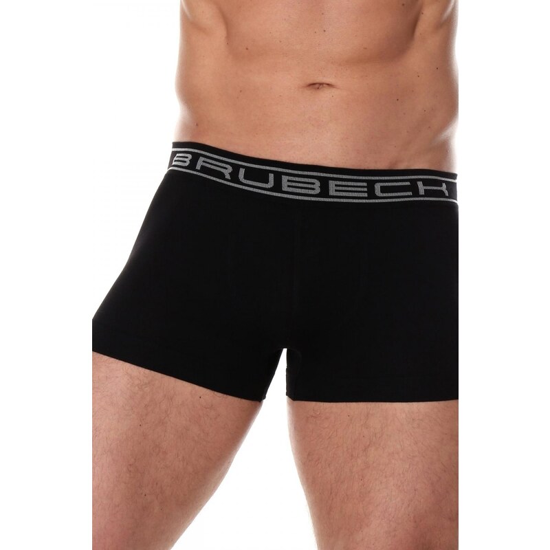 BRUBECK Pánské boxerky 10050A black