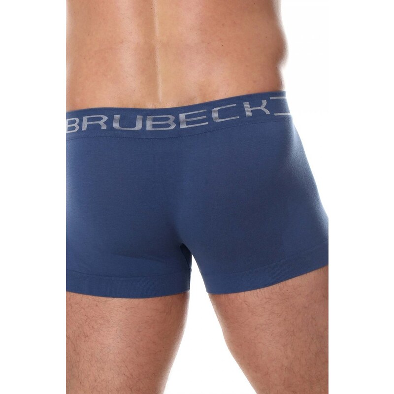 BRUBECK Pánské boxerky 10050A indygo