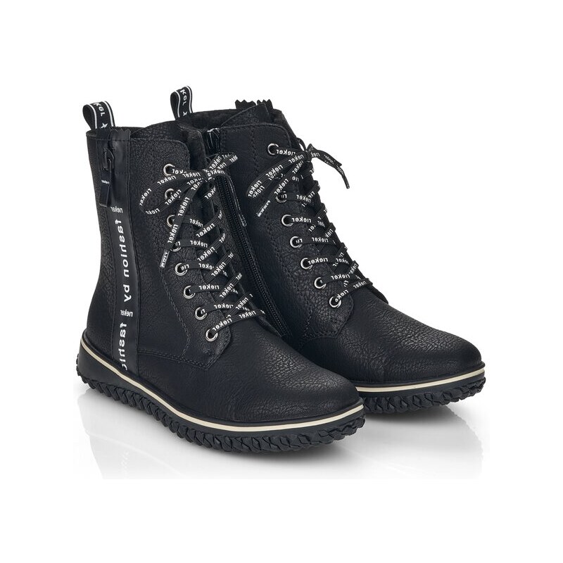 Stylová kotníková obuv Rieker Z4218-00 černá 64867641