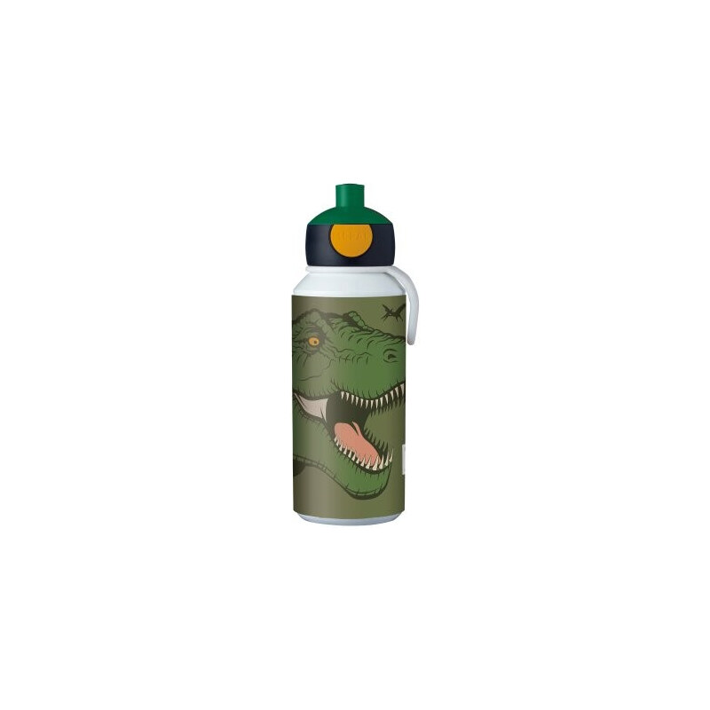 Dětská láhev na vodu s pítkem Campus, 400ml, Mepal, dinosaurus