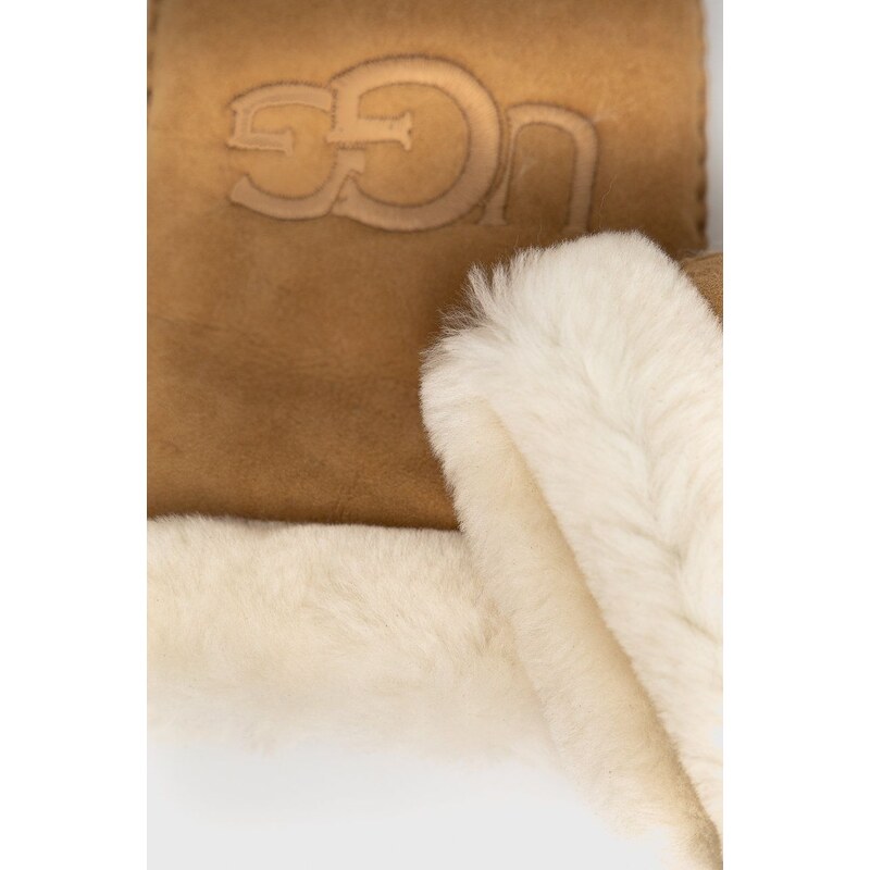 UGG rukavice dámské semišové