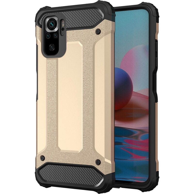 IZMAEL.eu Pouzdro Hybrid Armor pre Xiaomi Redmi Note 10 pro Xiaomi Redmi Note 10 Pro zlatá