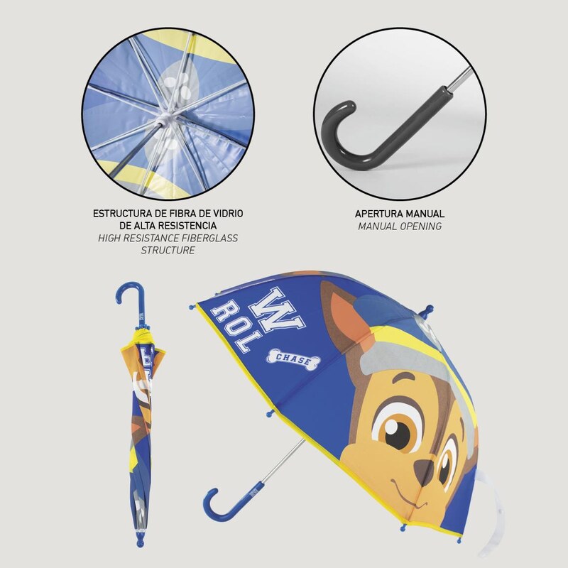 UMBRELLA MANUAL EVA PAW PATROL