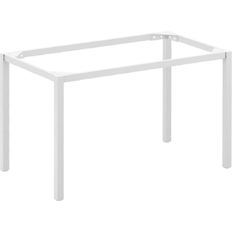Life Base Bílá stolová podnož EASY 140x80 cm