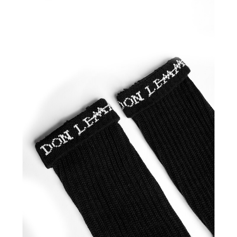 Don Lemme Ponožky Frote - black