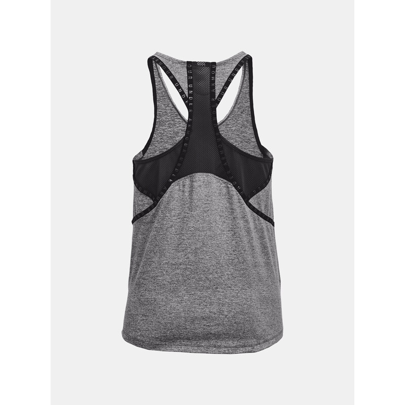 Under Armour Tílko Knockout Mesh Back Tank-GRY - Dámské