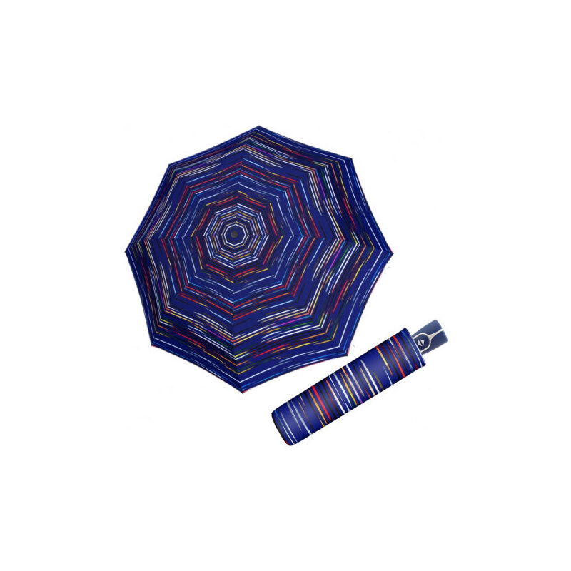 Doppler Fiber Magic DESERT – dámský plně automatický deštník, modrá, 64956500