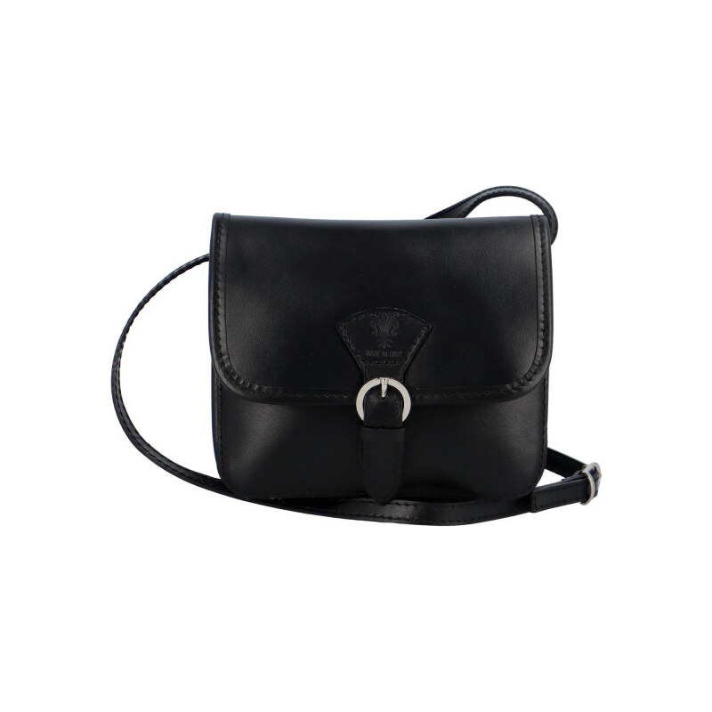 Delami Vera Pelle Malá kožená crossbody Julie, černá