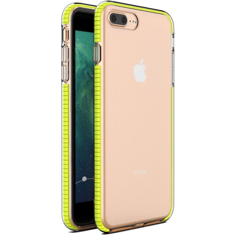 IZMAEL.eu Pouzdro Spring clear TPU pro Apple iPhone 7 zlatá