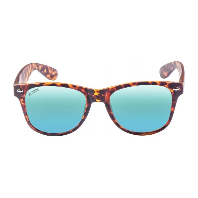 URBAN CLASSICS Sunglasses Likoma Youth - havanna/blue