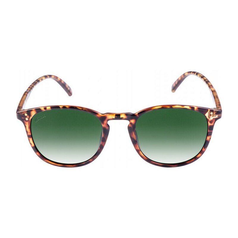 URBAN CLASSICS Sluneční brýle Sunglasses Arthur Youth - havanna/green 69643443