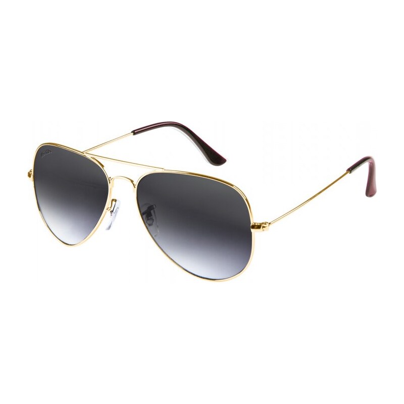 URBAN CLASSICS Sunglasses PureAv - gold/grey