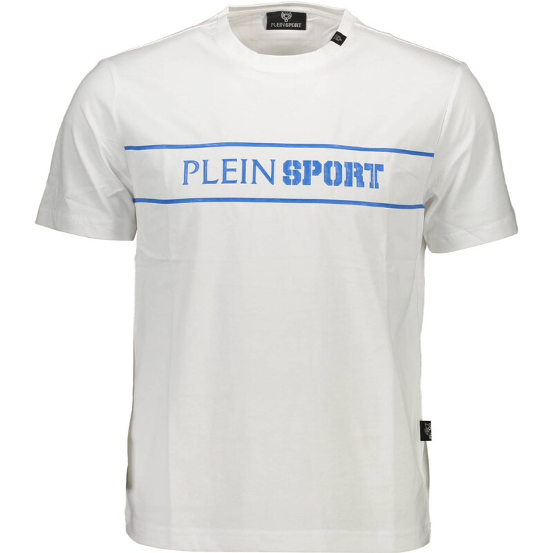 Bílé triko PLEIN SPORT s krátkým rukávem