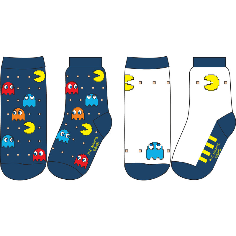 Dětské ponožky Pac-man mix.2ks 23-34