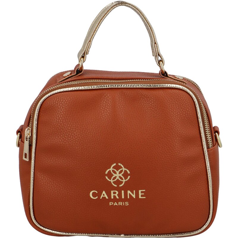 Dámská crossbody kabelka koňaková - Carine Ylana koňak