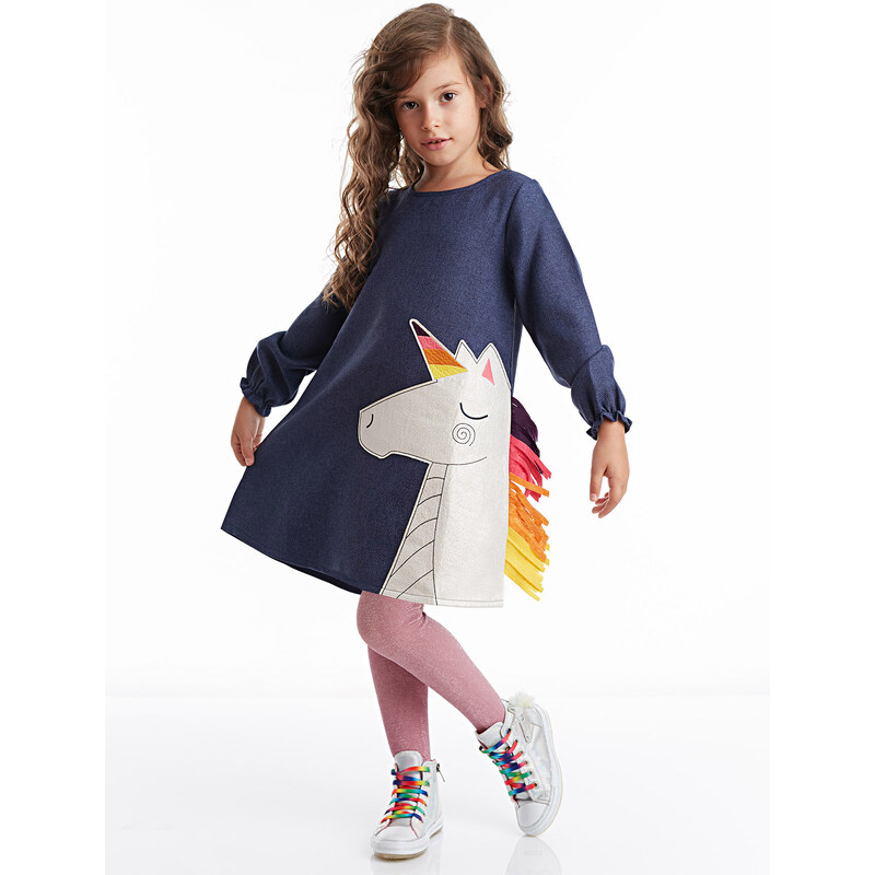 DenoKids Colorful Unicorn dívčí šaty
