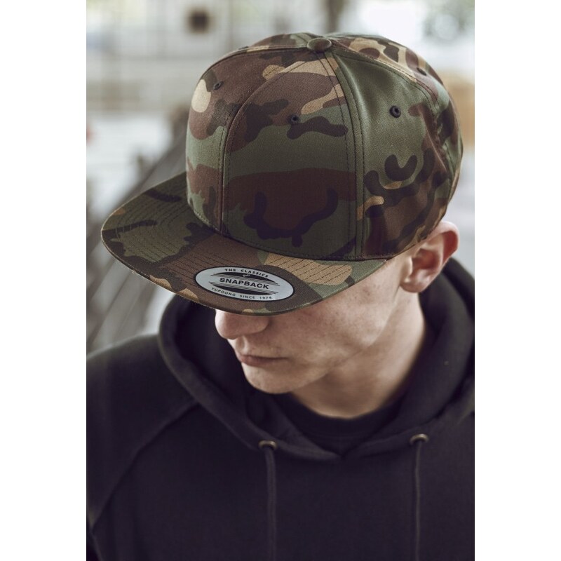 Pánská kšiltovka Urban Classics Camo Classic Snapback - maskáčová