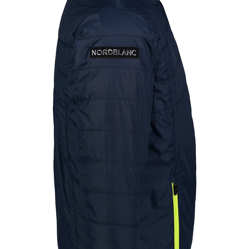 Nordblanc Modrá pánská sportovní oboustranná bunda NEON