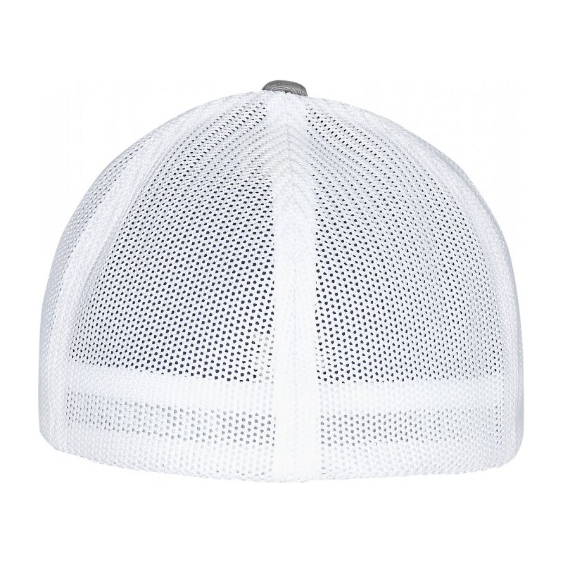 URBAN CLASSICS Flexfit Trucker Recycled Mesh - grey/white