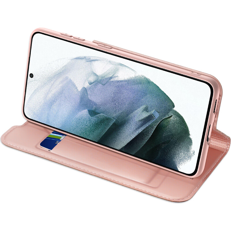 Pouzdro pro Samsung Galaxy S21 FE - DuxDucis, SkinPro Rose