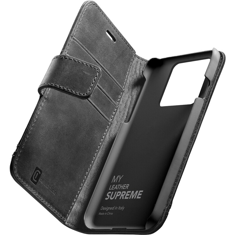 CellularLine Ochranné pouzdro pro iPhone 13 Pro - Cellulalrine, Supreme Black