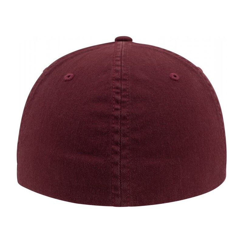 URBAN CLASSICS Flexfit Garment Washed Cotton Dad Hat - maroon