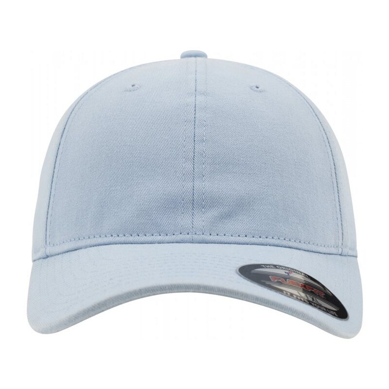 URBAN CLASSICS Flexfit Garment Washed Cotton Dad Hat - lightblue