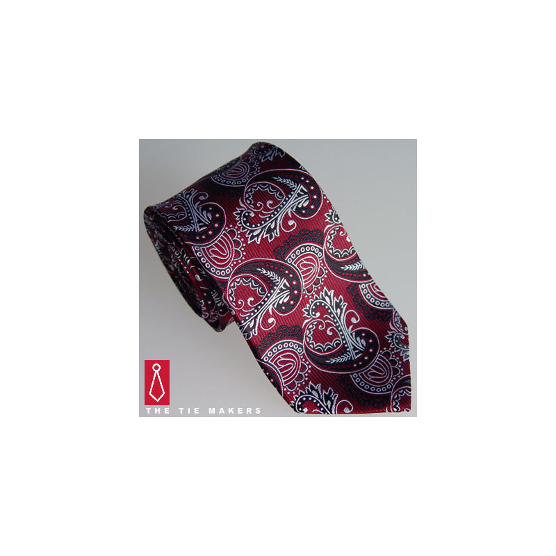Exkluzivní bordó kravata Beytnur 236-2