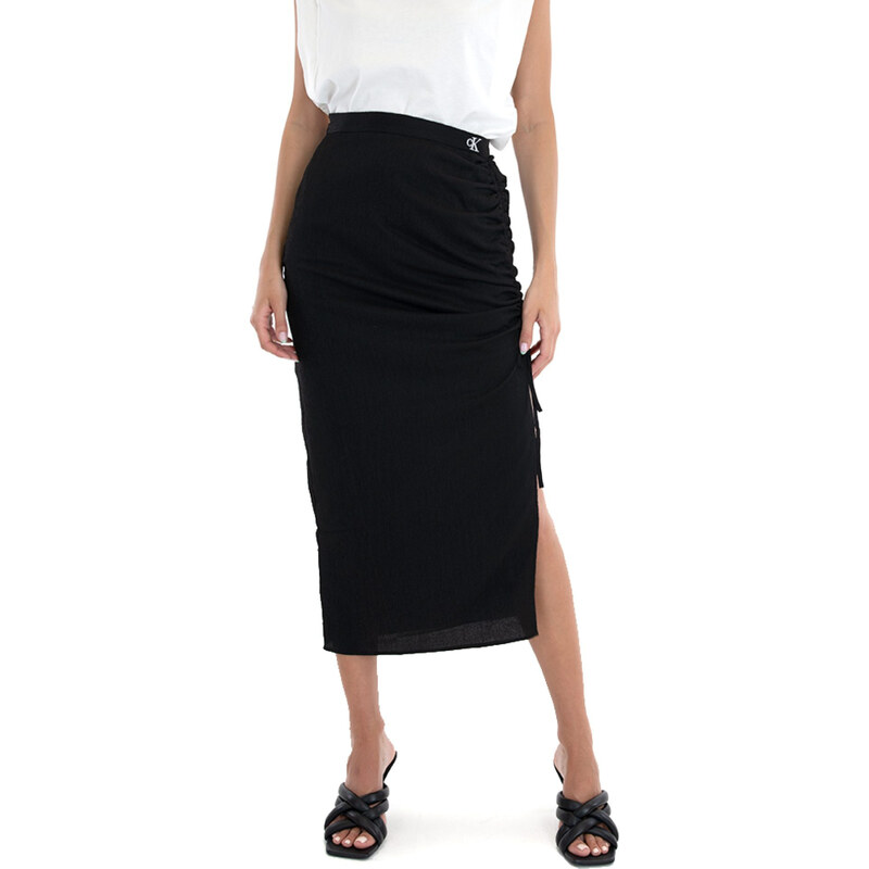 Calvin Klein dámská černá maxi sukně