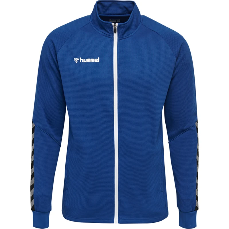 Hummel Sportovní bunda Authentic královská modrá / světle šedá /