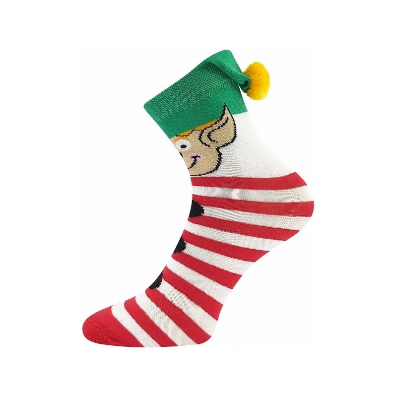 KULDA vánoční veselé ponožky Boma - SKŘÍTEK