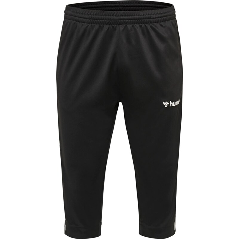 Hummel Sportovní kalhoty Authentic černá / bílá