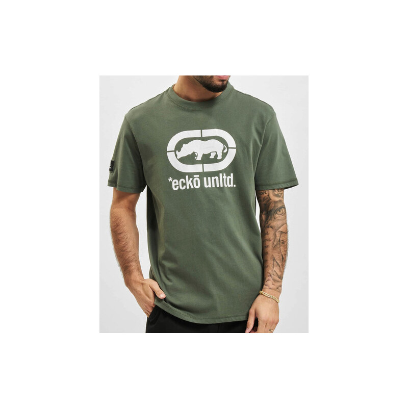 Tričko Ecko Unltd. / T-Shirt John Rhino in olive